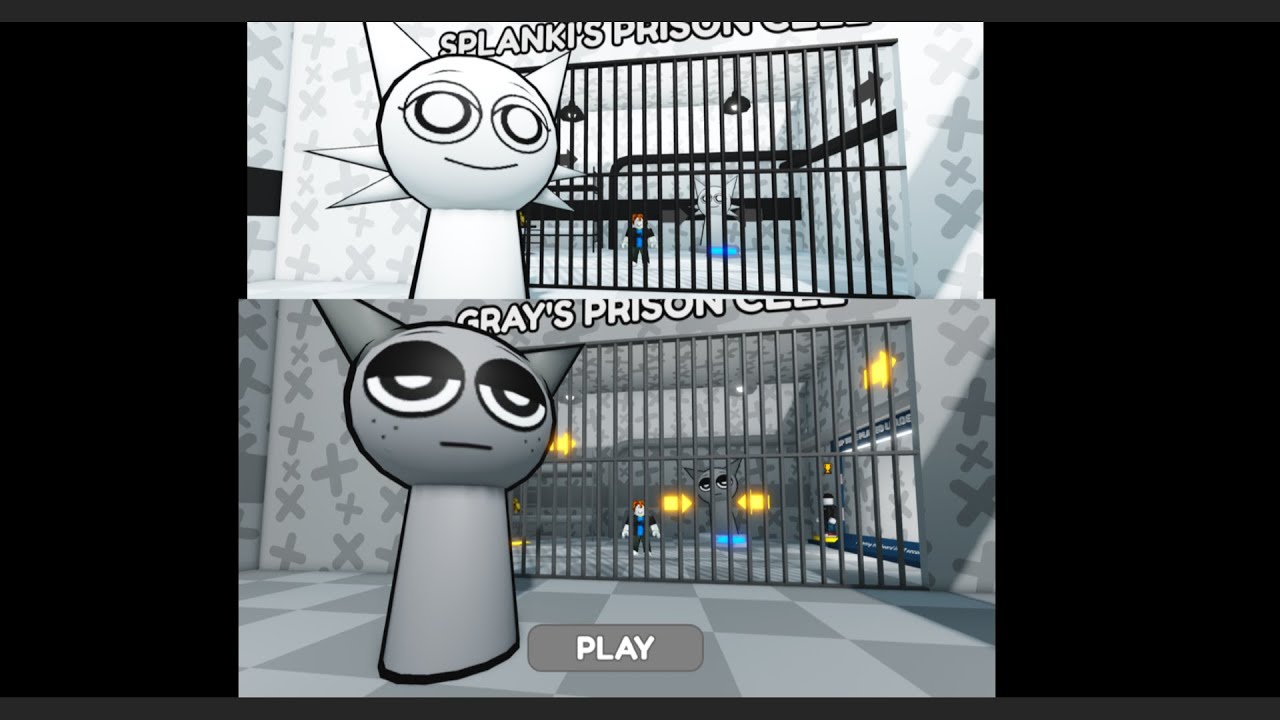 WENDA AND GRAY SPRUNKI II EASY GAME MODE II ROBLOX I CHIC GAMER #roblox ...