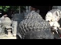 Fontaine de jardin tte de bouddha avec bassin rond ou carr exotic design