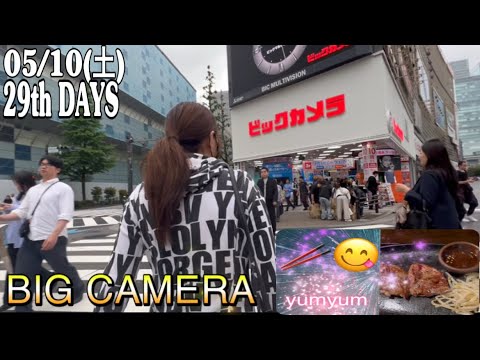 📸 🥩 BIG CAMERA IN YURAKUCHO & YUMYUM STEAK #dragonsasori 05/10(土)R’7