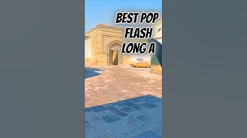 The Best Pop Flash For Long A - CS2 Dust2 #cs2 #shorts #counterstrike