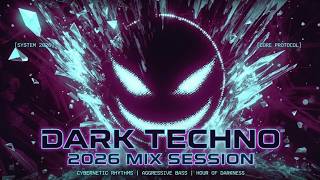 Hard Techno 2026 Mix | Dark Cyberpunk Visualizer | Aggressive Raw Industrial Techno Underground