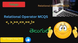 MCQS  on Relational Operators in python | Python Tutorial Telugu | Operators | Python Full Course News