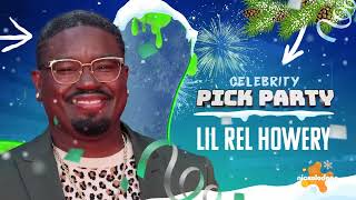 Celebrity Pick Party: Nickelodeon Slimetime Team vs. Lil Rel Howery | 'NFL Slimetime'
