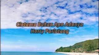 Cintamu Bukan Apa Adanya - Harry Parintang (Lirik Lagu)