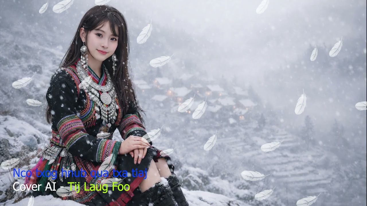 Nco txog hnub qua txa tiaj Cover + Lyrics