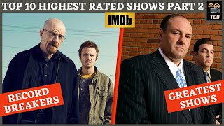 Top Highest Rated Web Of All Time (ON IMDb) | Part 2 | Top 10 Highest Rated TV Shows - YouTube