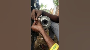 #pulsar220f extract sound removed in db killer in tamil🏍️