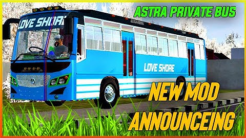 ANNOUNCEING OUR NEW MOD | ASTRA PRIVATE BUS | TECHIES 4 TECH
