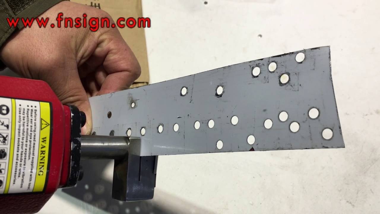Professional Pneumatic puncher for metal hole punching