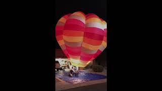 Remote Control Cameron Viva Hot Air Balloon Inflation And Glow