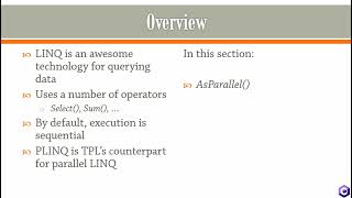 Parallel LINQ- An overview of lectures # Part #28