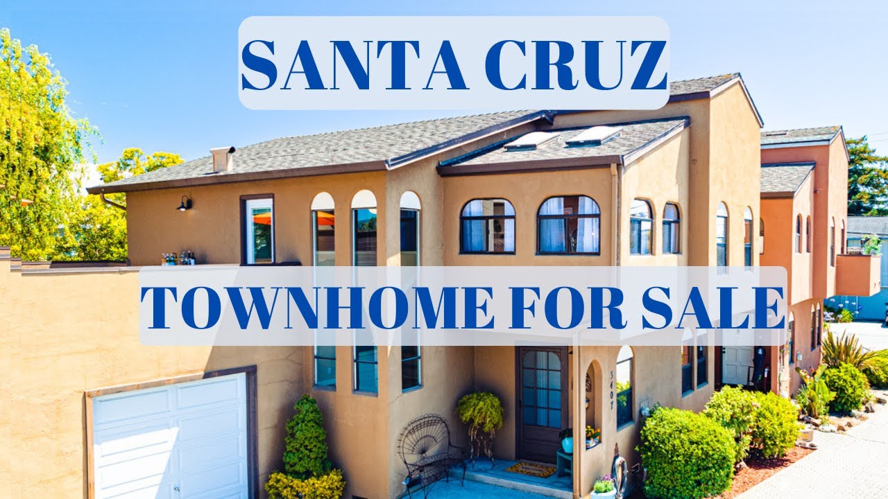Santa Cruz Townhome for Sale 3407 Gross Rd YouTube