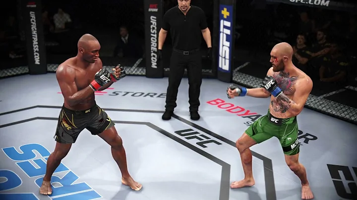 Conor McGregor vs. Kamaru Usman Full Fight - UFC 4