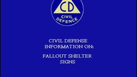 Civil Defense Information Film
