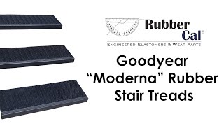 Goodyear "Moderna" Rubber Stair Treads