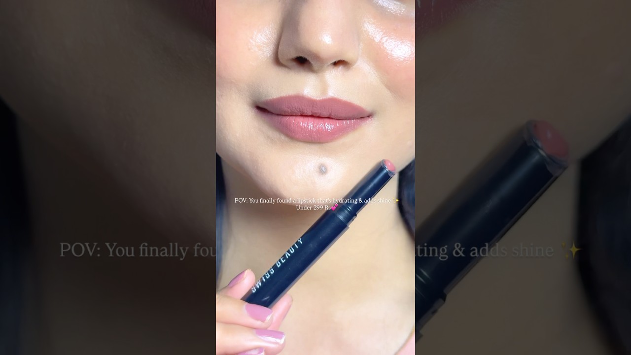 SwissBeauty Lipstick that's hydrating & adds shine just for 299 Rs✨ 🌸 