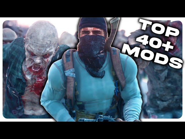 Part 1, Top 40 Mods for Days Gone #daysgone #daysgonemods