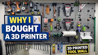 Why I Bought a 3D Printer: Building a Modular Tool Wall (Multiboard) Profile