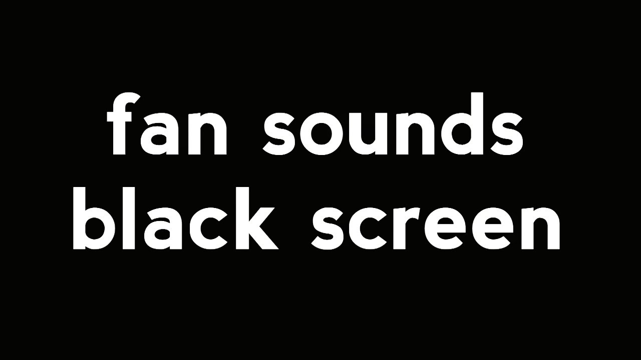 Soft fan noise to calm heart and quiet mind tonight 😴😴