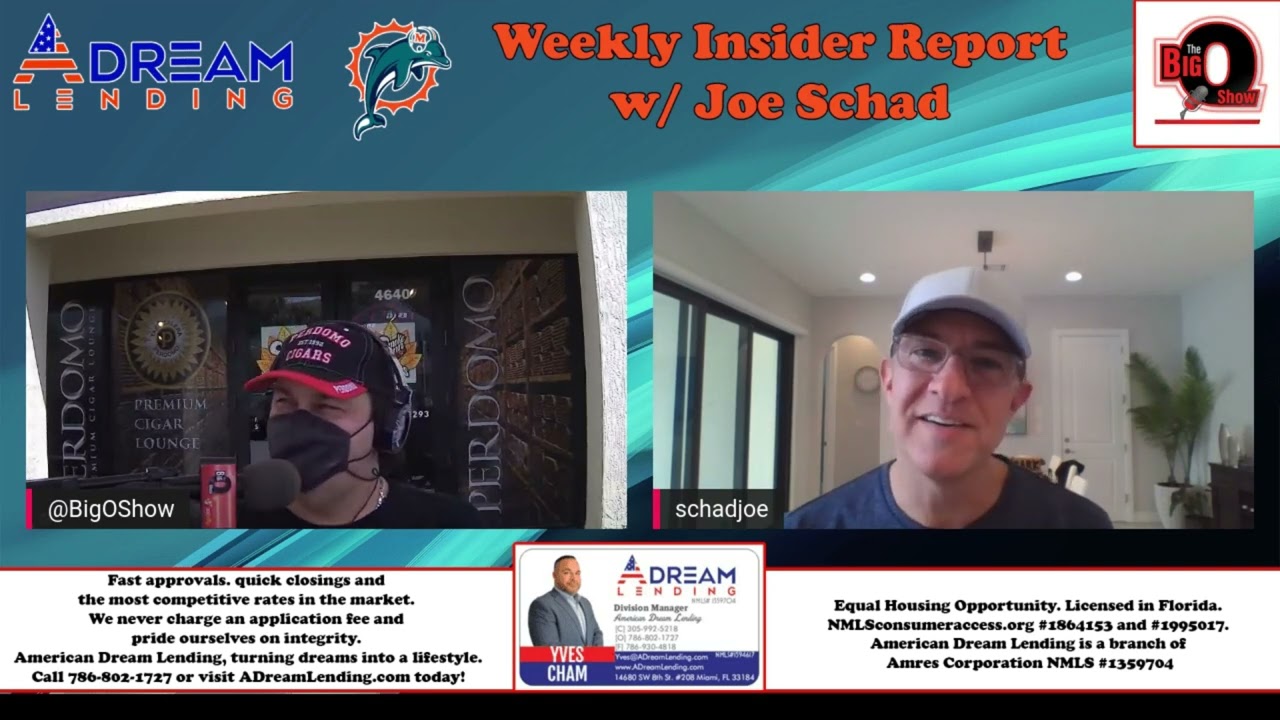 The American Dream Lending Miami Dolphins Insiders Report w/ Joe Schad 03 12 2022