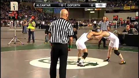 152 lbs. Class 3A Matchup from the 2012 WIAA Wrest...
