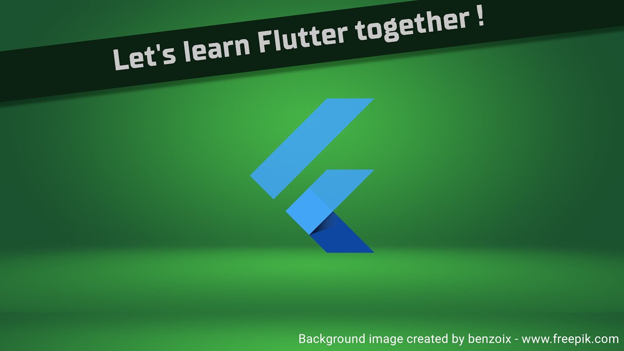 Let's learn Flutter together - or, try to ! - , part 1 - YouTube
