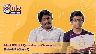Meet BYJU'S Quiz Master - 👦 Kalash R |🏆India's Biggest Quiz Competition on YouTube | BYJU'S screenshot 1
