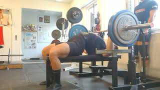 170KG Bench press at 17 yrs old