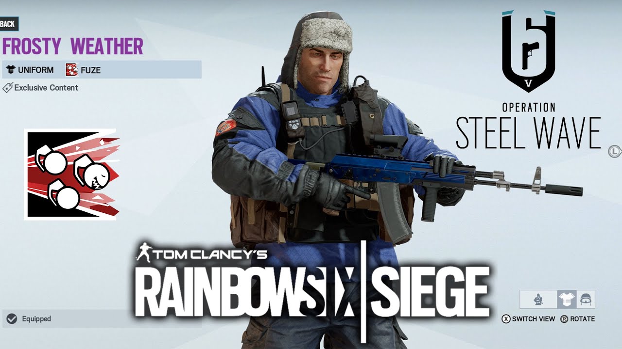 Fuze Tour De Force Battle Pass Bundle - Rainbow Six Siege - YouTube
