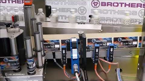 LABELSTIK-300 Sticker Labelling with TIJ Thermal Inkjet Coding System with speed upto 300 per minute