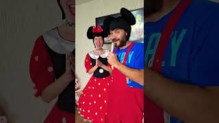 Where did the microphone go?🤪🤪🤪#shorts #funny #comedy #cosplay #mickeymouse #viralvideo #jokes #best