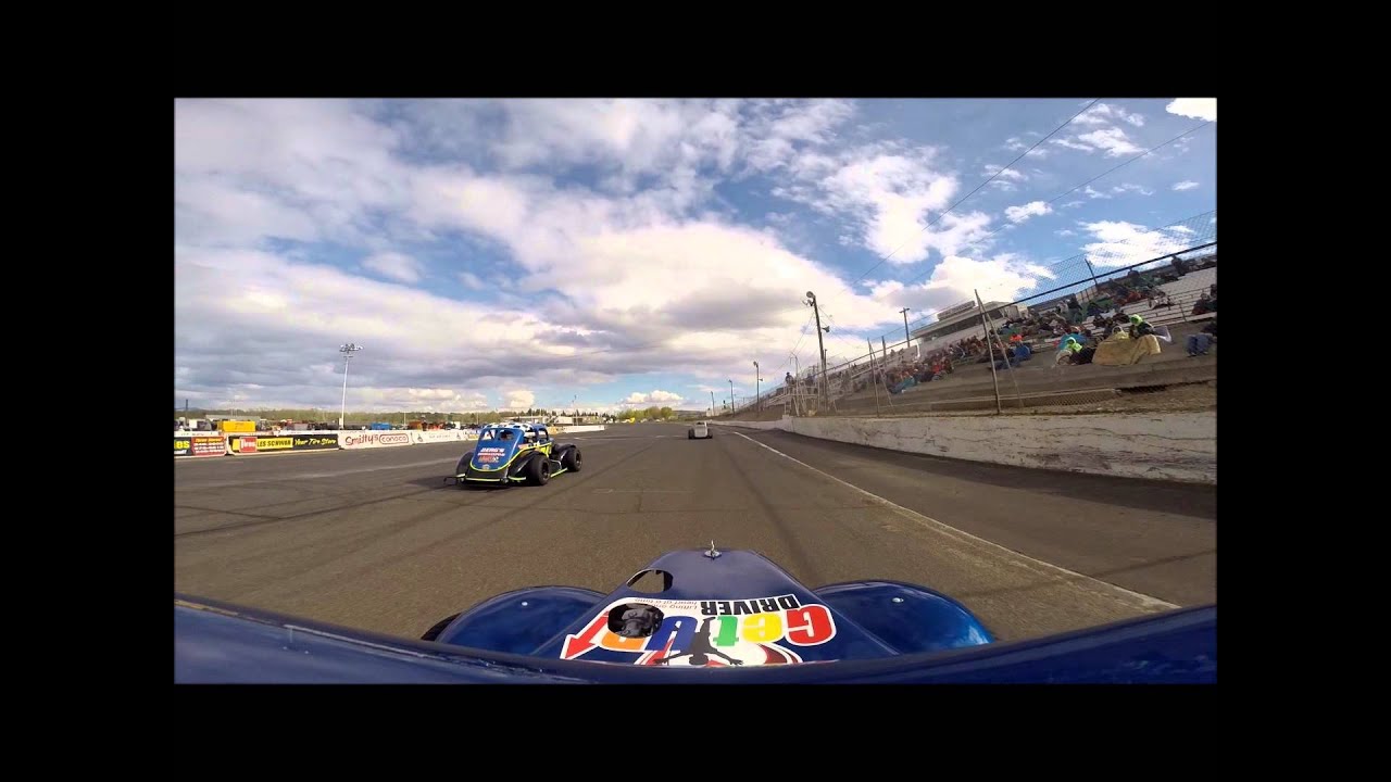 Yakima Speedway Legends Heat Race 4-11-15 - YouTube