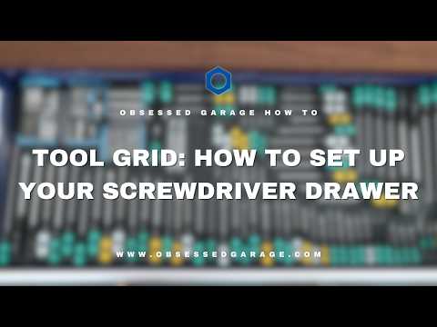Obsessed Garage How To: Part 2: Setting Up Your Screwdriver Drawer