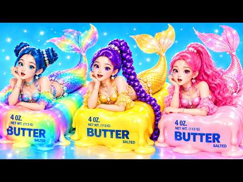 KPop Demon Hunters Turn Into Mermaids! Butter Makeover for Huntrix