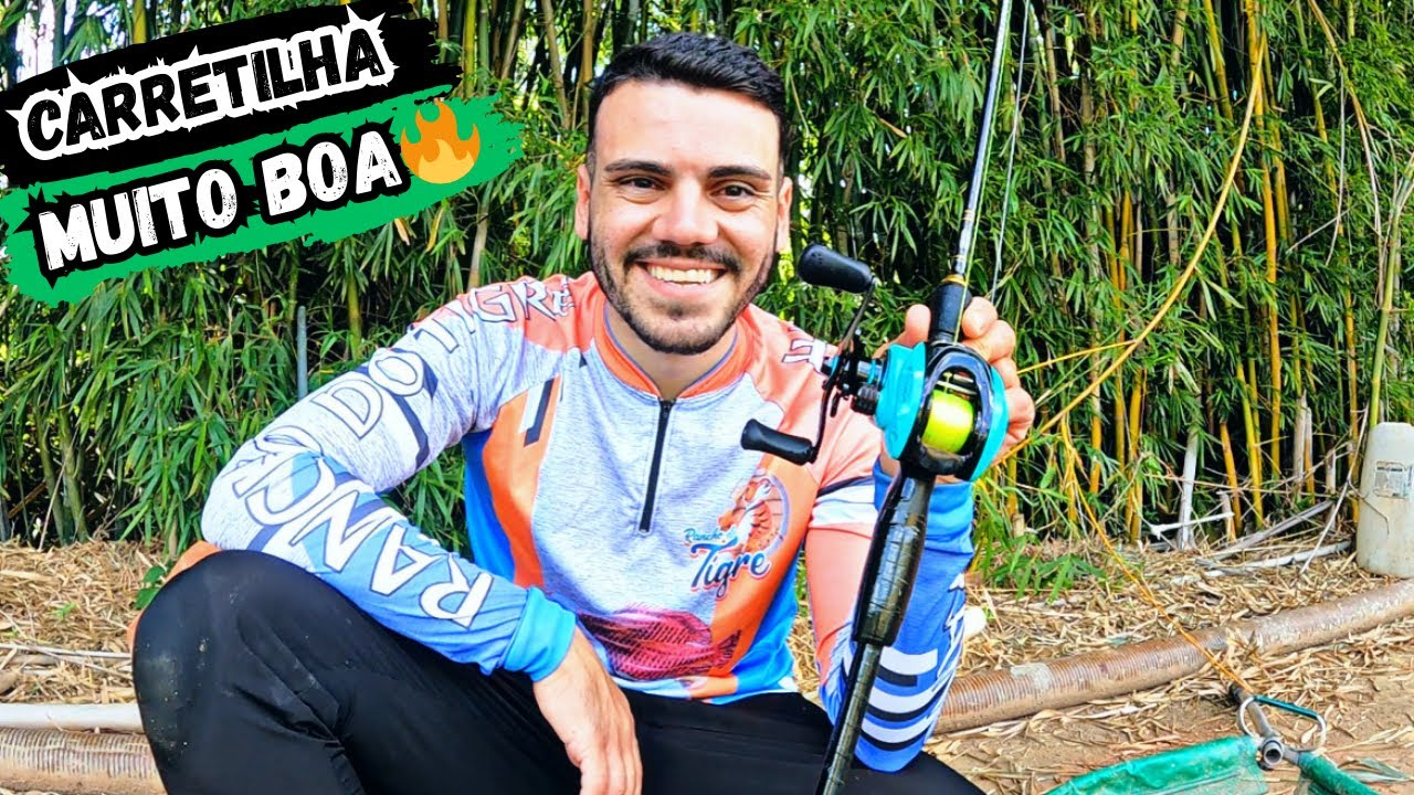 TESTANDO A MINHA NOVA CARRETILHA!