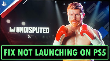 How To Fix Undisputed Not Launching/Won