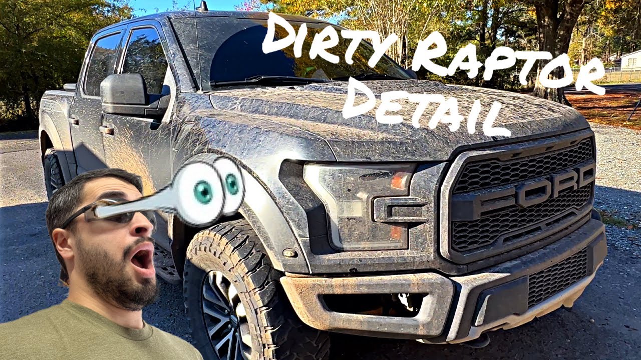 The Dirtiest Ford Raptor Detail! | Detailing Chemicals That Can Speed ...