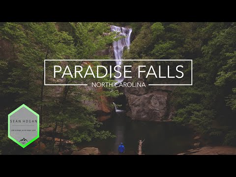 The Hike Down to Paradise Falls and the Payoff Below - 828 Vibes