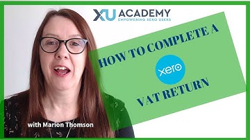 How to do a VAT Return in Xero