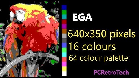 The IBM Enhanced Graphics Adapter (EGA)