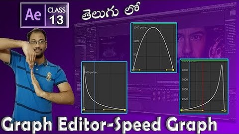 #13 After Effects - Speed Graph  [ TELUGU ] || AfterEffects Basic in TELUGU