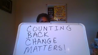 Money Matters! Counting Back Change.