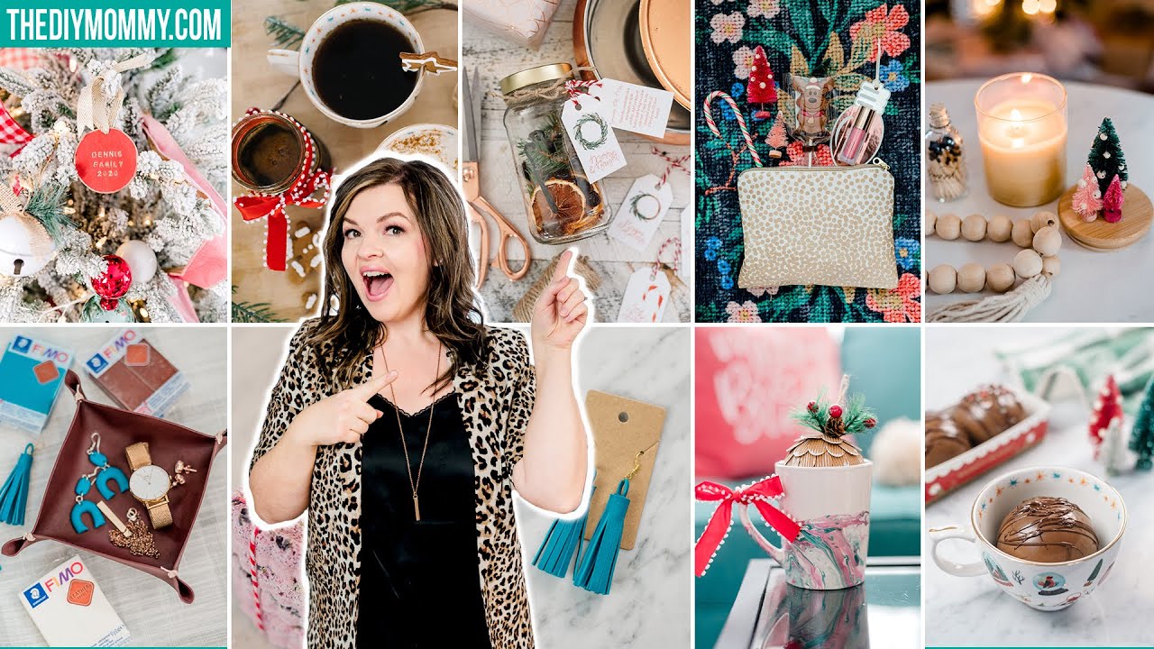 10 Amazing DIY Gifts people ACTUALLY want! | The DIY Mommy - YouTube