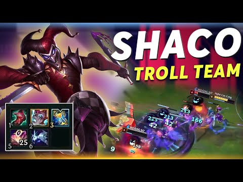 Video PICK SHACO TROLL TEAM LÊN AP NHƯNG LẠI TRỞ THÀNH ĐẤNG... - youtube