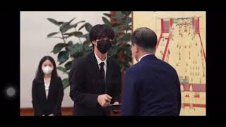 210914 - BTS tαΊ‘i nhΓ xanh
