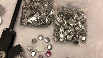 ChiButtons B400 Kit with Handling Cutter for 25mm Buttons Unboxing