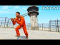 GTA 5 - ESCAPE the PRISON as THE STRONGEST Man!