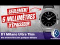 Une montre ultra fine pour seulement 250  d1 milano ultra thin 
