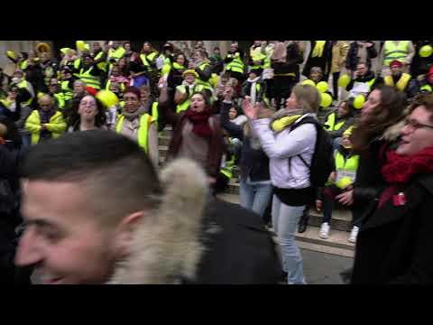 Gilets jaunes : manifestation des femmes (6 janvier 2019, Paris)