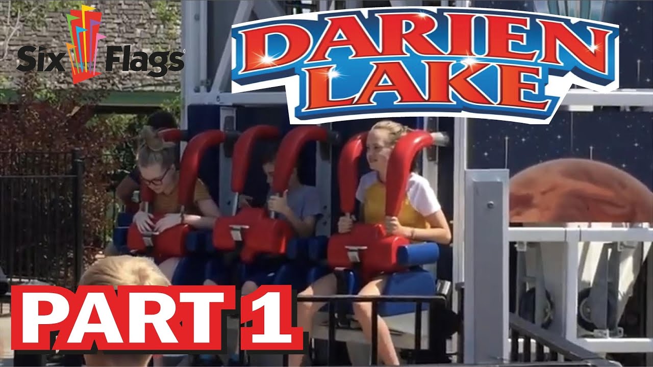 Six Flags Darien Lake theme park Darien Center NY. Part 2 - YouTube
